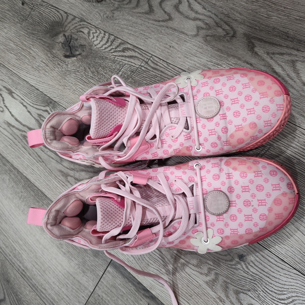 adidas Pink Athletic Shoes for Men